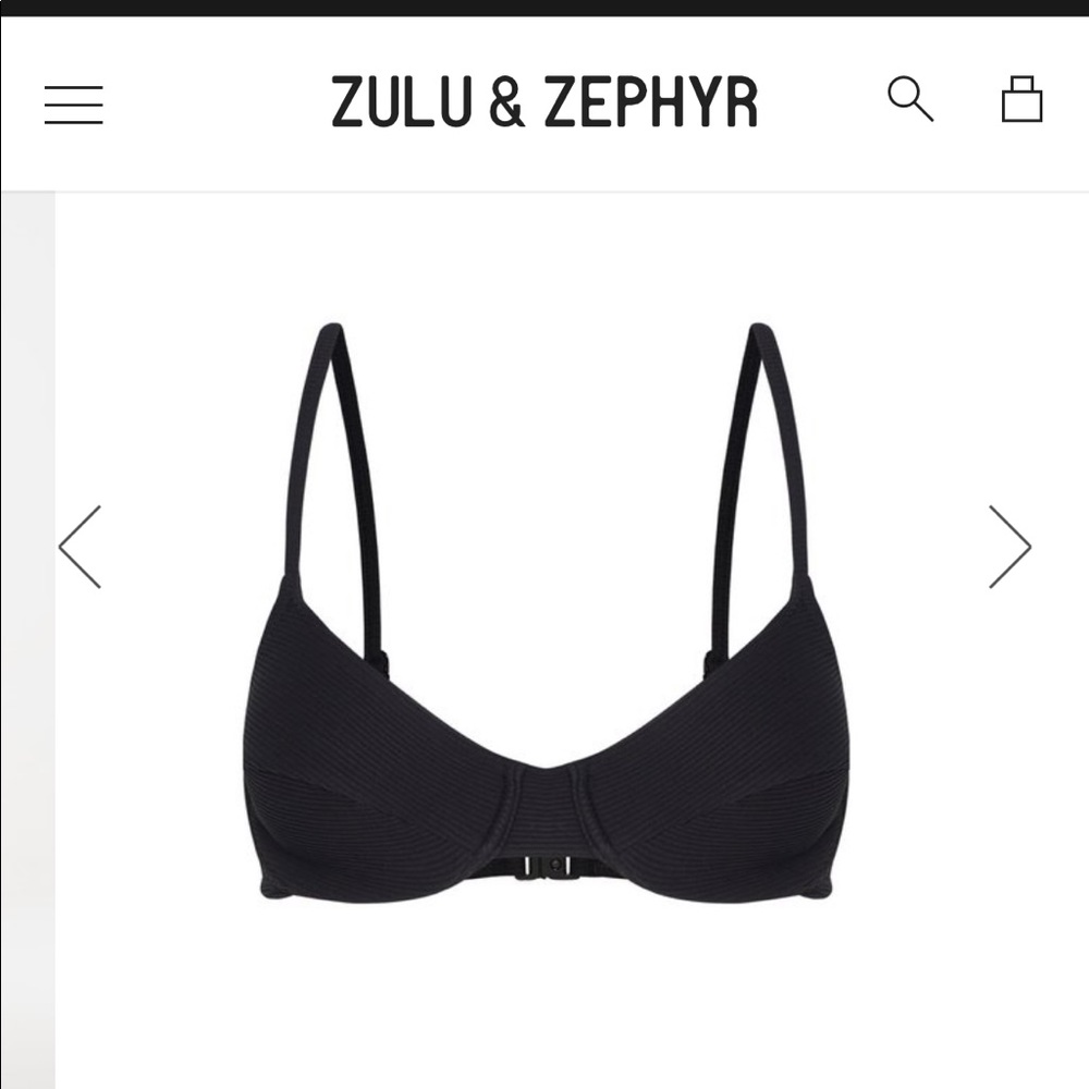 SIGNATURE BALCONETTE BRACUP TOP - BLACK